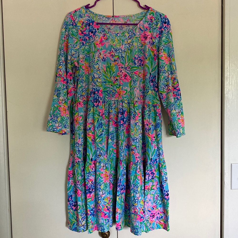 Lilly Pulitzer Geanna Swing Dress Alligator Isle Nw/oT